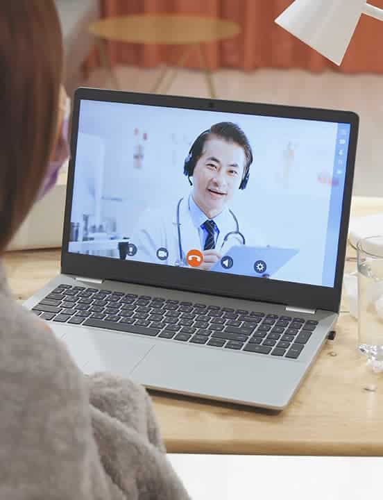 doctor virtual visit on cisco webex