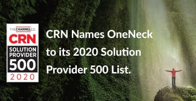CRN Names OneNeck to its 2020 Solution Provider 500 List