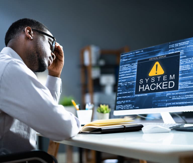 Business Computer Hacked