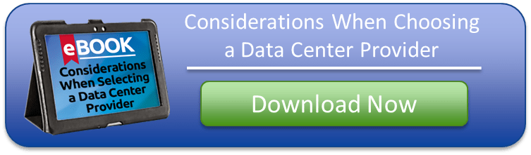 considerations when choosing a data center provider eBook button