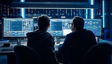 two-people-looking-at-large-computer-monitors
