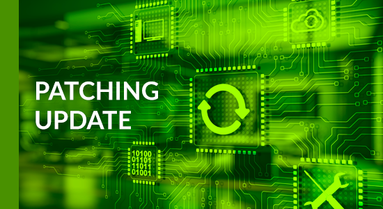 March Patching Update blog image- Green